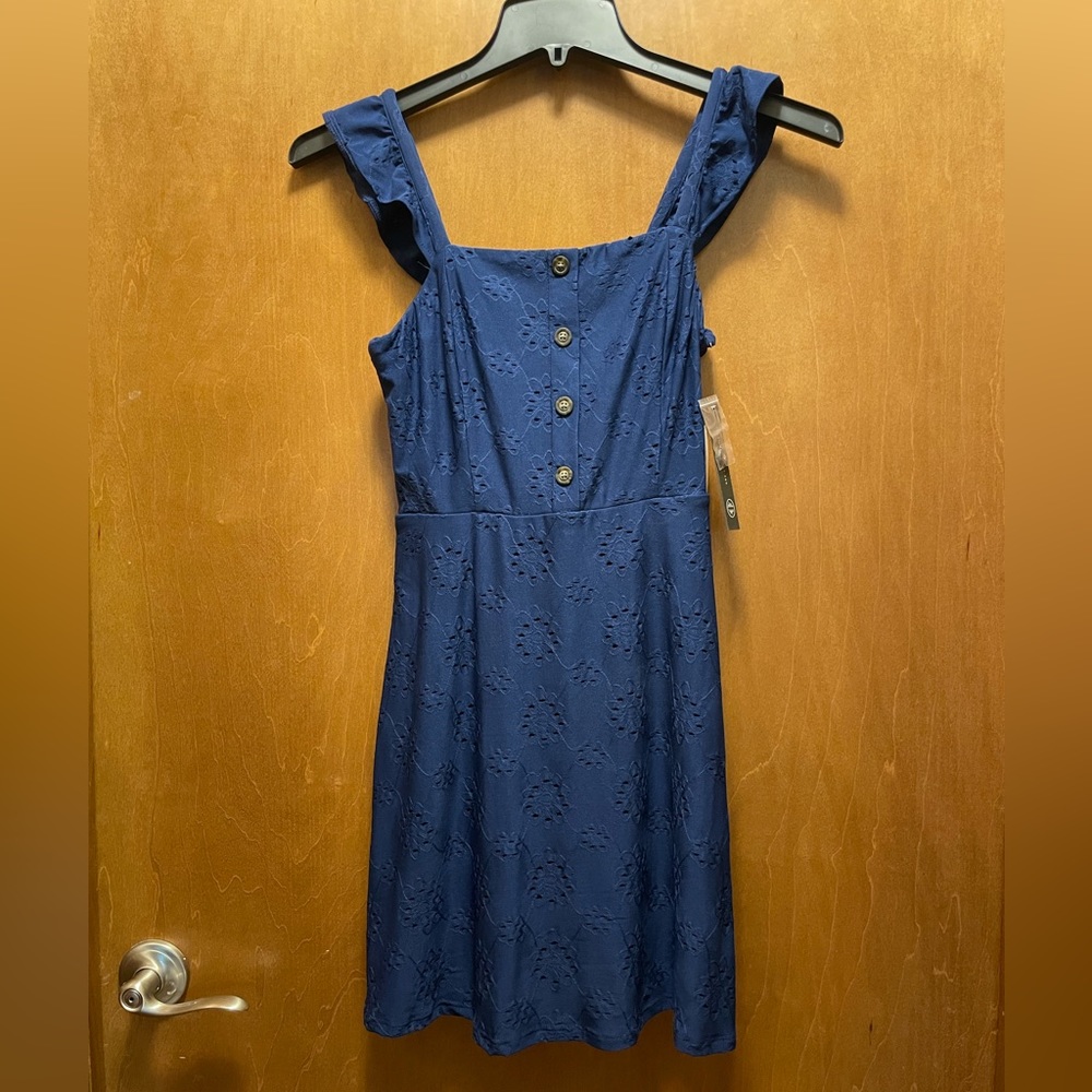 Navy dress- As U Wish